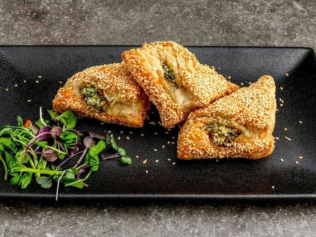 Cheese and Spinach Puff Pastry