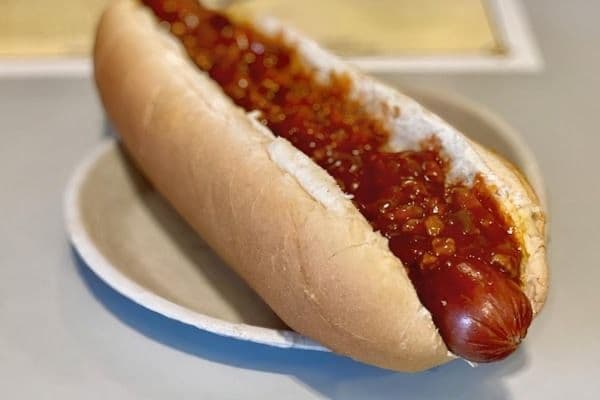 Foot Long Chili Dog
