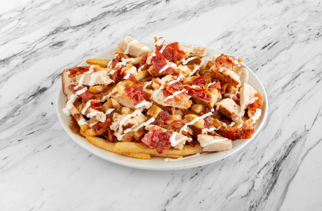 Chicken Bacon Ranch Poutine
