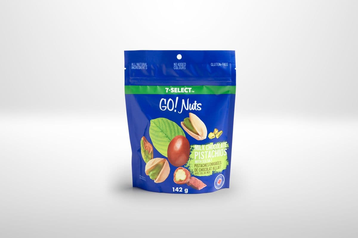 7-Select GO!NUTS Milk Chocolate Pistachio (142 g)