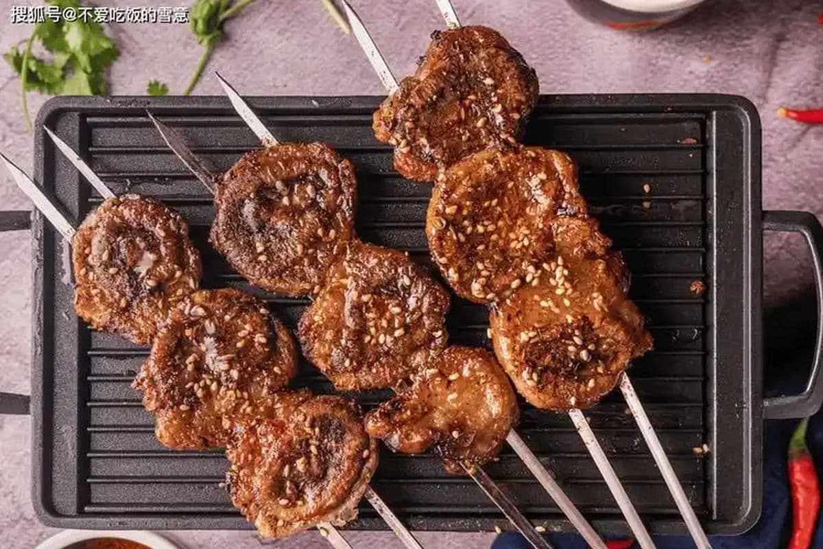 grilled lamb kidney 4pcs 烤羊腰子