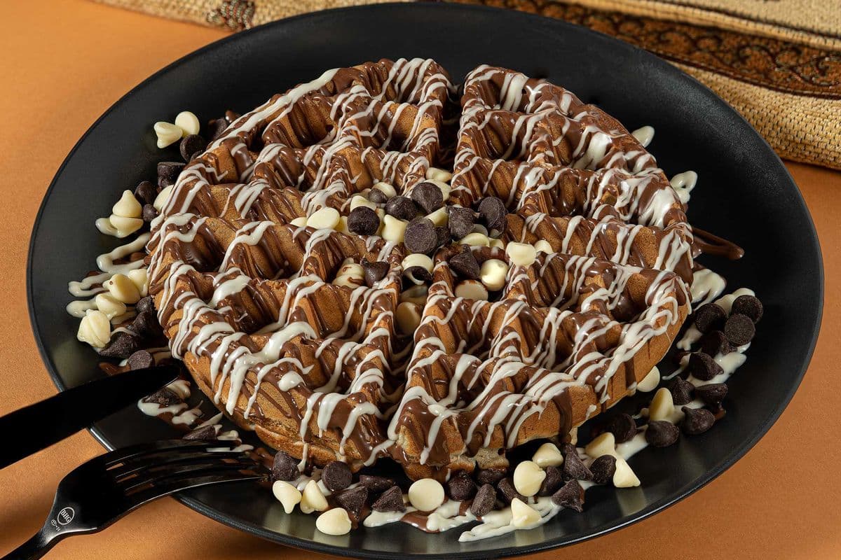 Double Chocolate Waffles