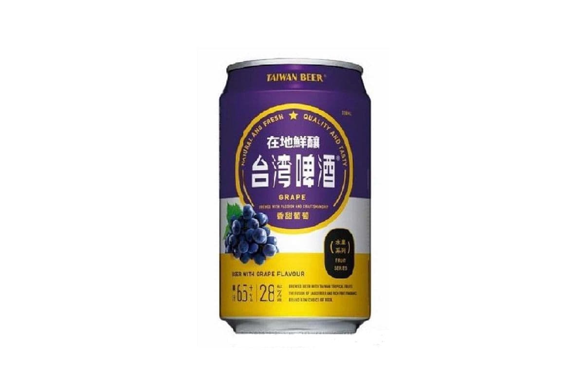 Taiwan Beer Grape (330 ml Can) (1 x 330 ml)