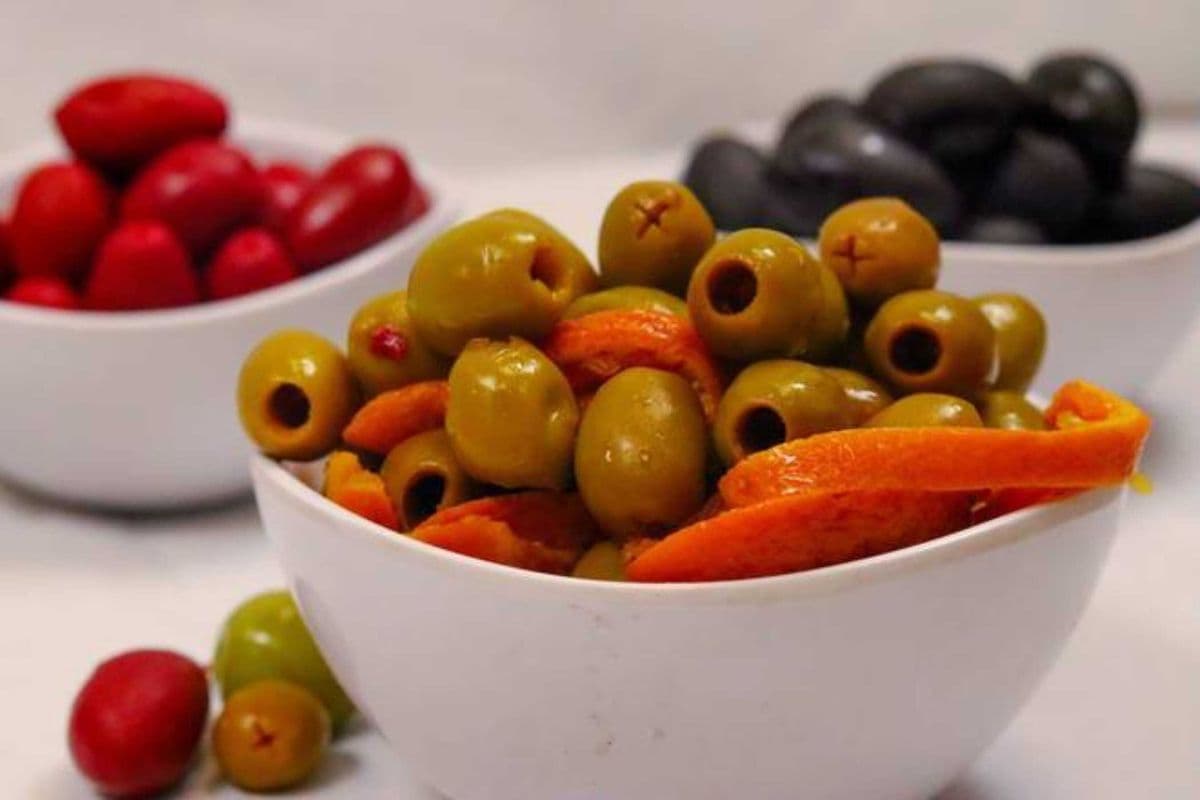 Tangerine Chili Green Olives