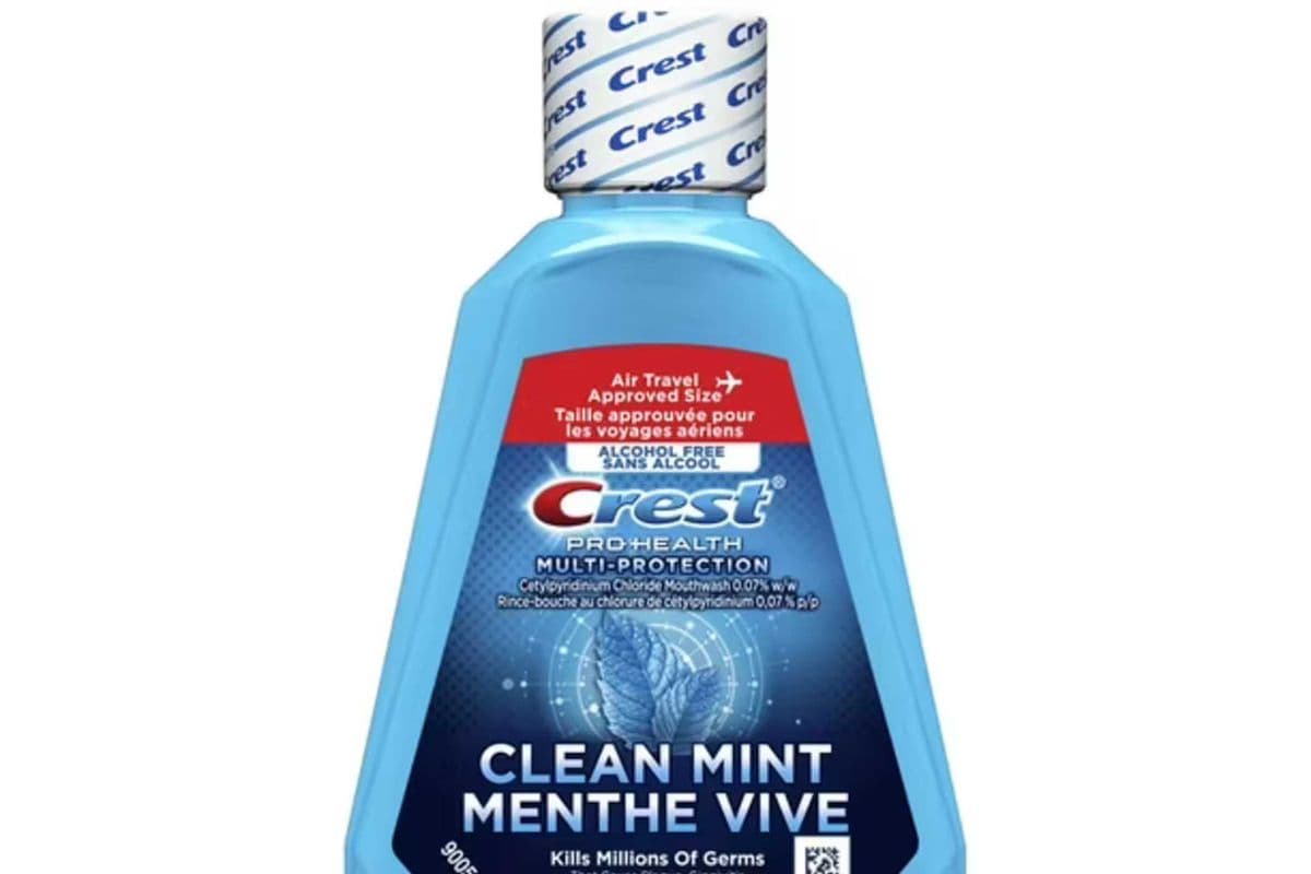 Crest Mouthwash lean mint 100 ml