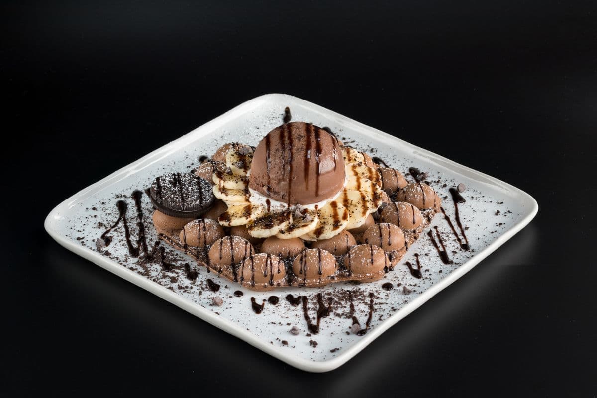 EW2. Chocolate Egg Waffle 巧克力