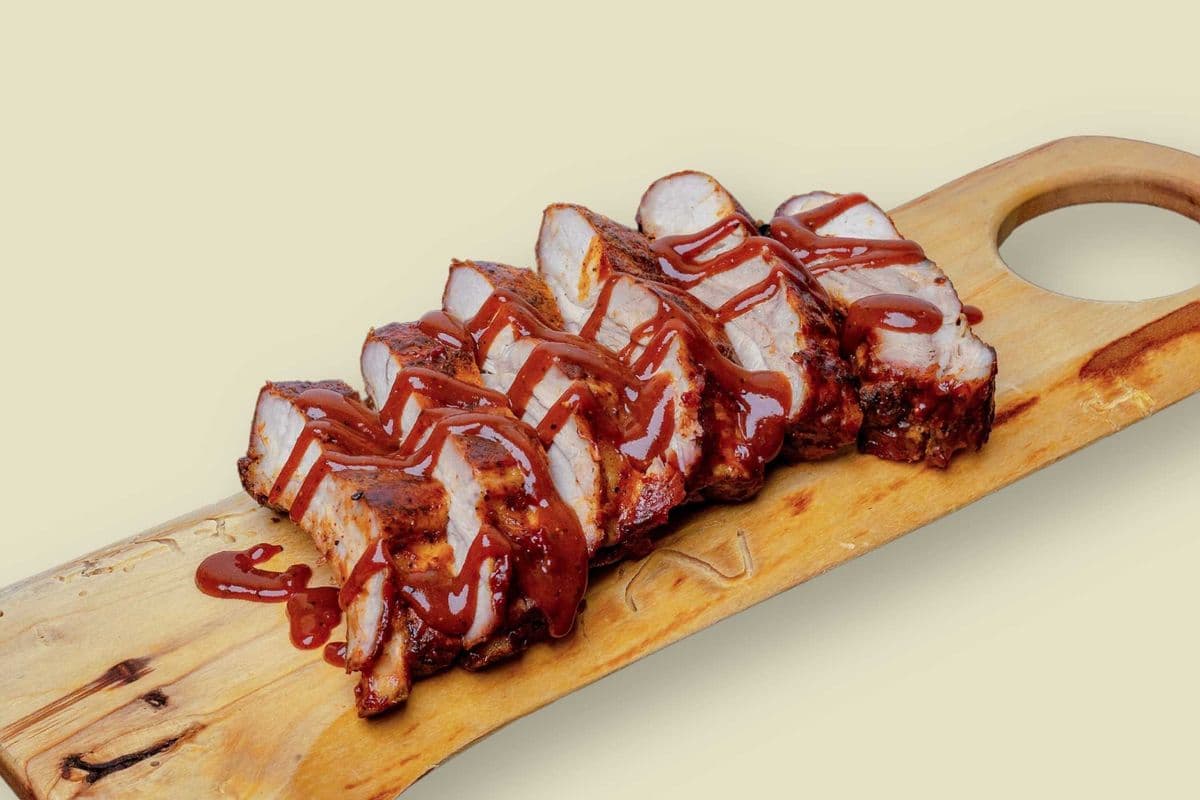 Half Rack BBQ Pork Back Ribs