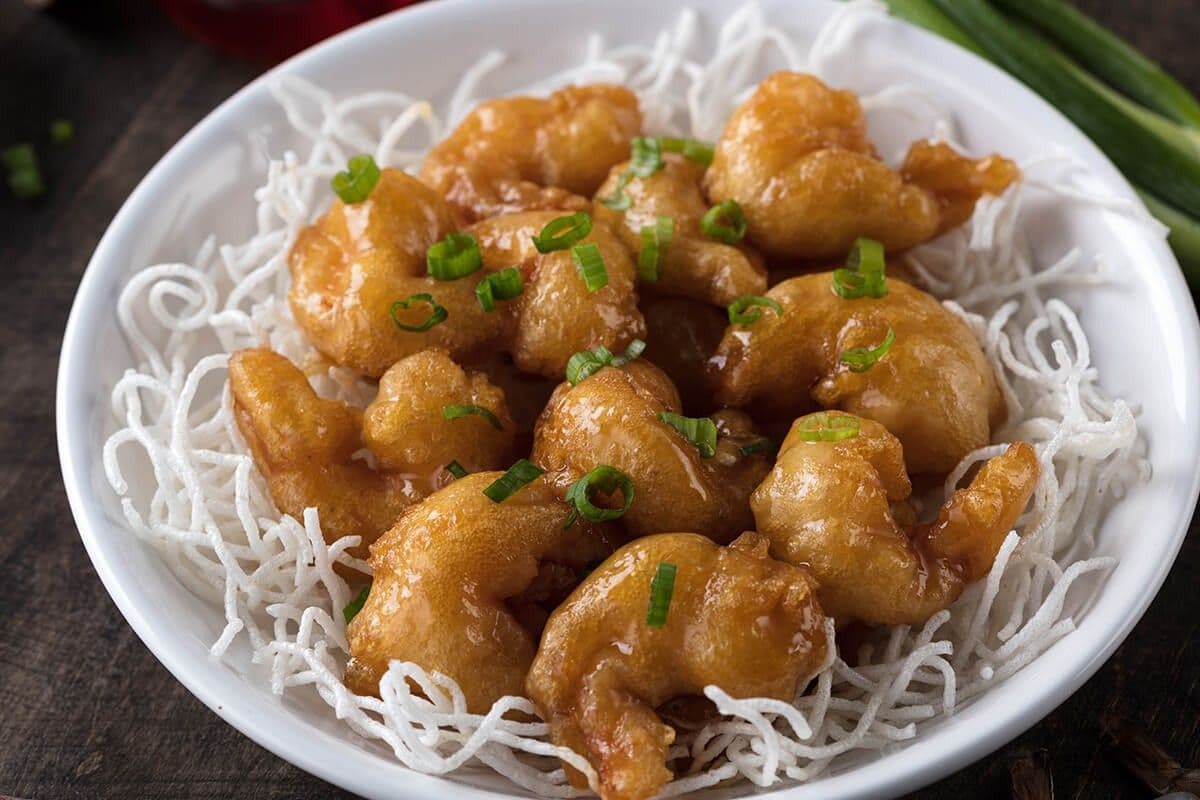 Honey Prawns