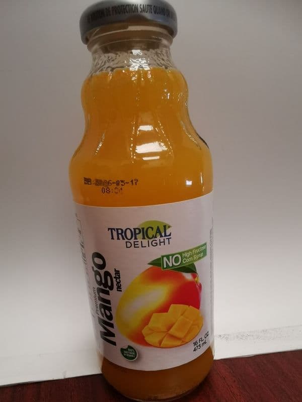 tropical mango juice