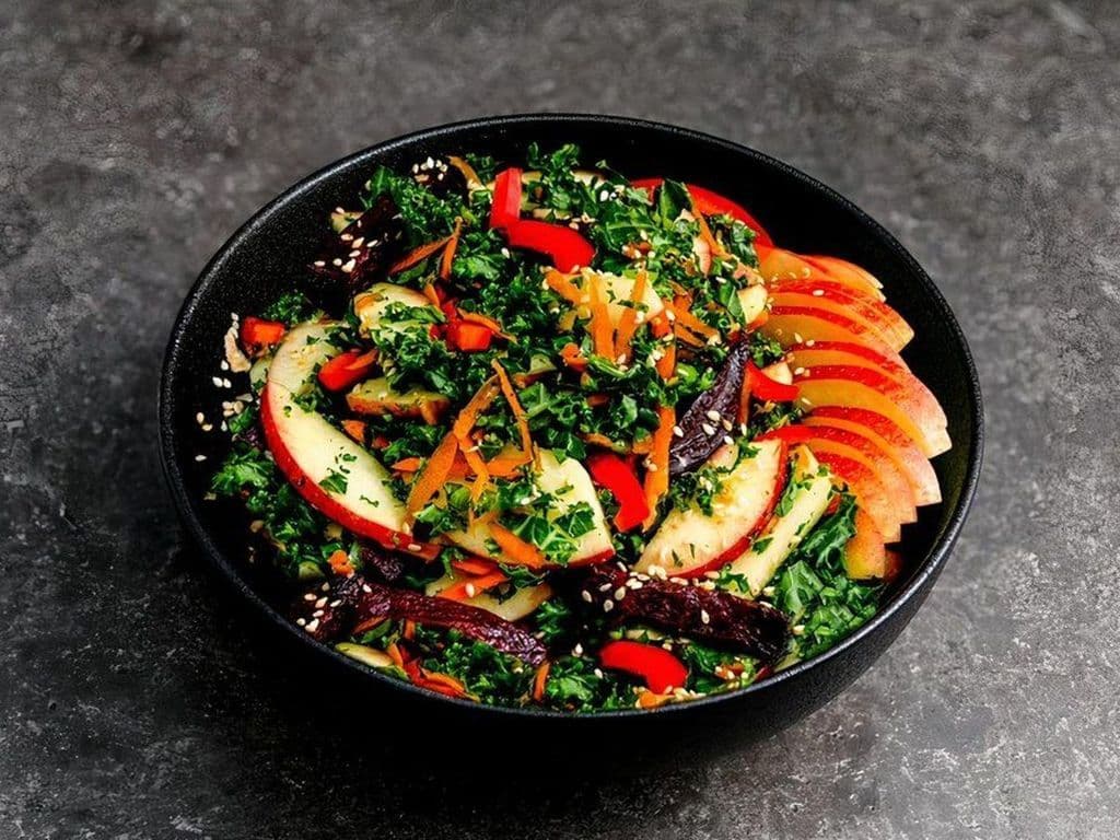 Apple, Beet and Kale Salad