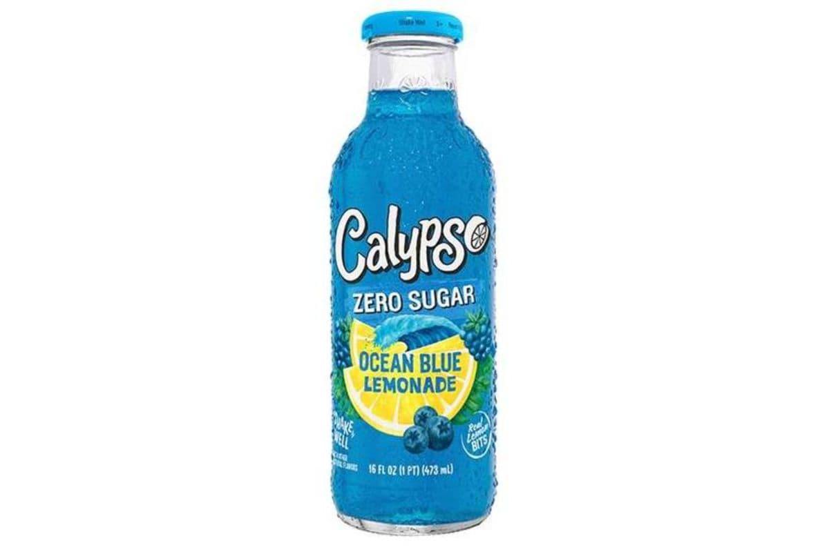 Calypso Lemonade Ocean Blue Zero Sugar