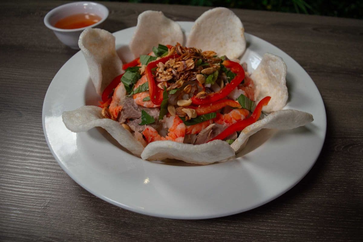 A7. Jelly Fish with Pork and Shrimp Salad (Goi Sua Tom Thit)