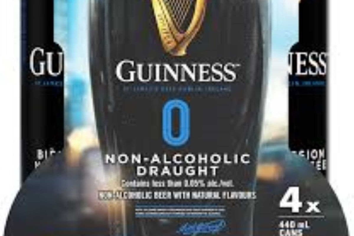 Guinness zero 4 can (4 x 440ml cans )