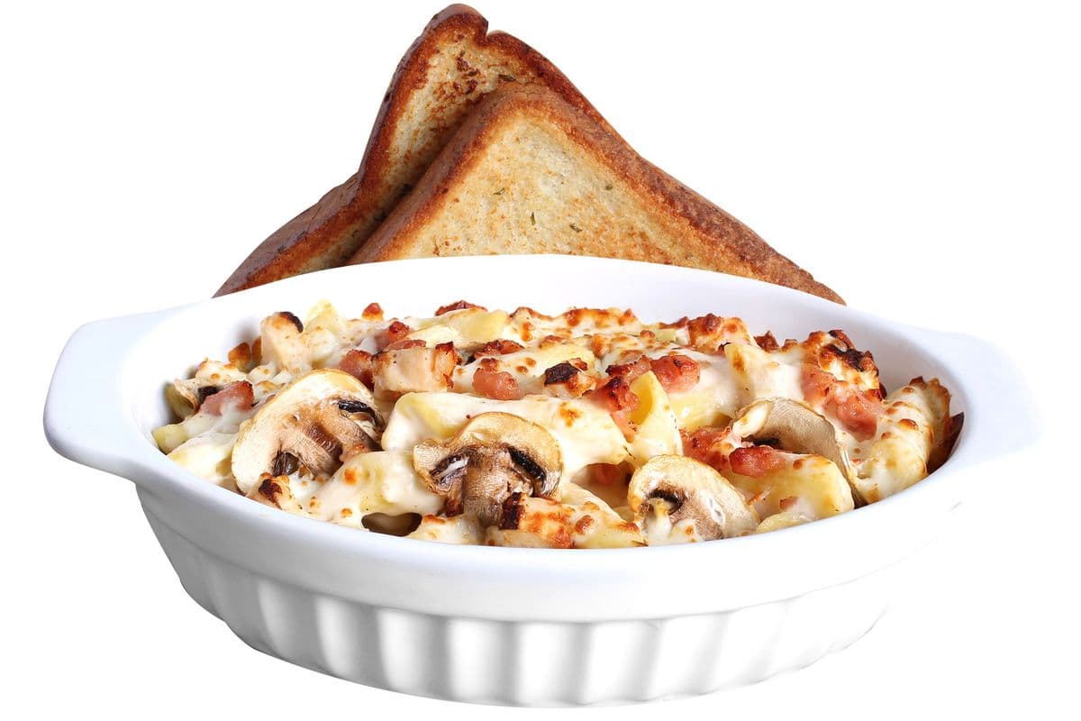 Baked Carbonara (First Pasta)