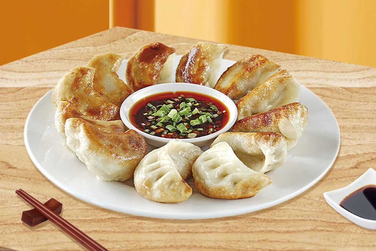 C9. Cabbage, Tofu & Vermicelli Pan Fried Dumpling