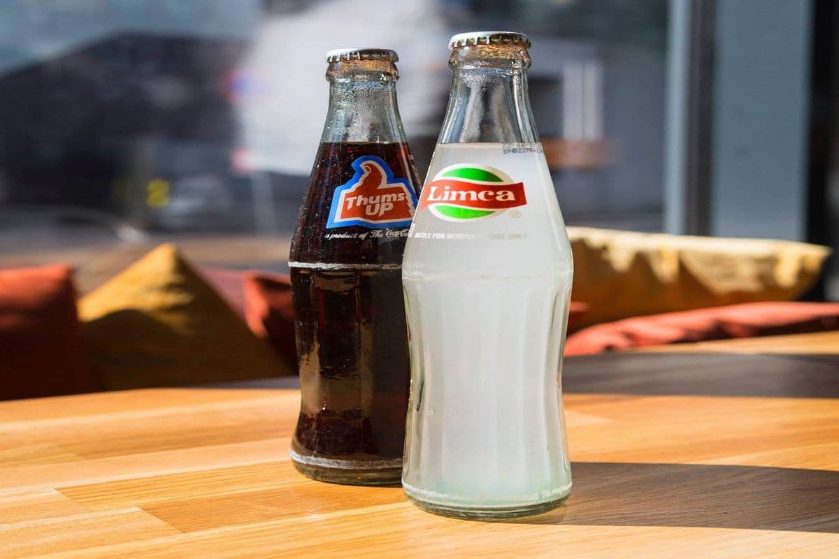 Indian Glass Bottle Soft Drinks
