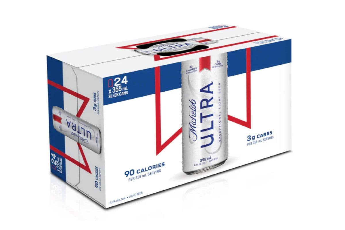 Michelob Ultra (24 x 355 ml Cans)
