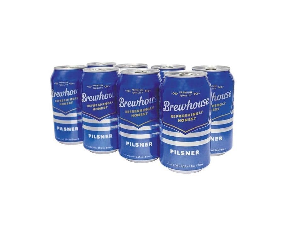 Brewhouse Pilsner (8 pack) (1 x 355 ml Cans)