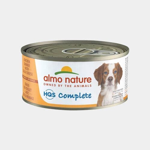 Almo Nature Diner de poulet avec œuf et fromage (156g) / Almo Nature Chicken Dinner with Egg & Cheese (156g)
