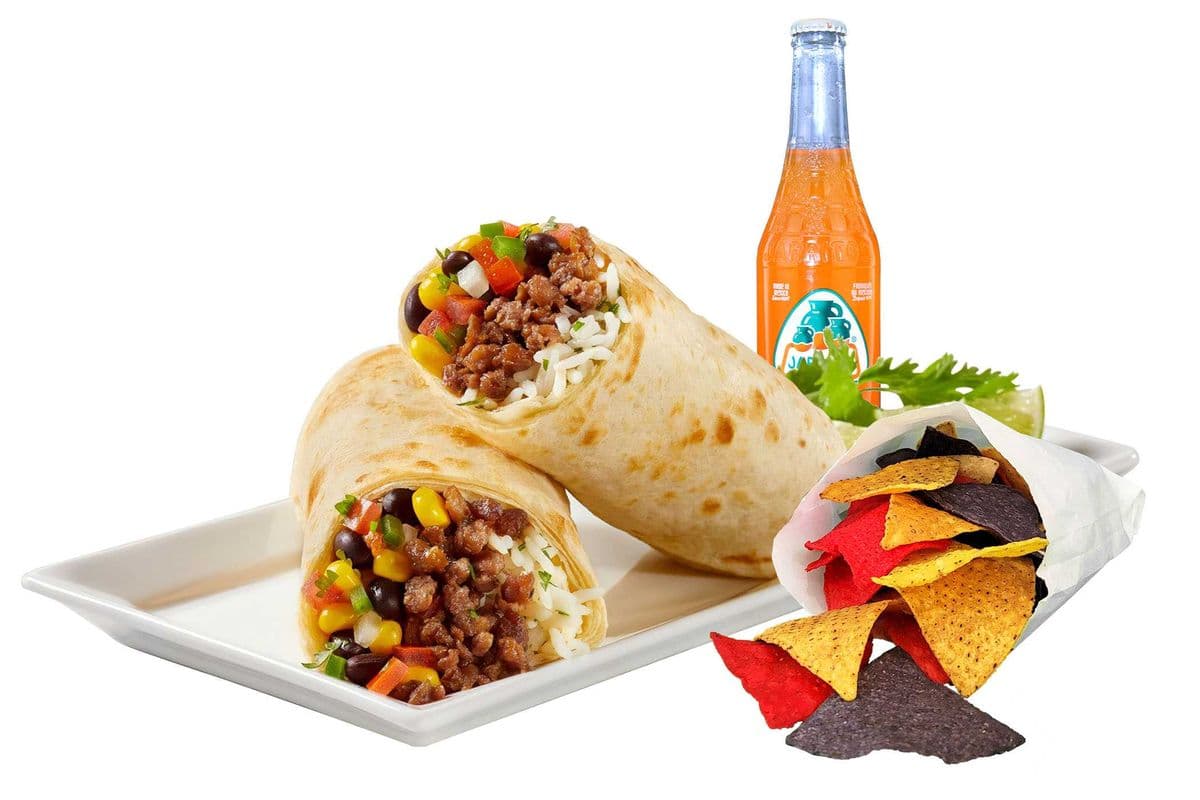 Large Burrito Combo ( 12" Tortilla)
