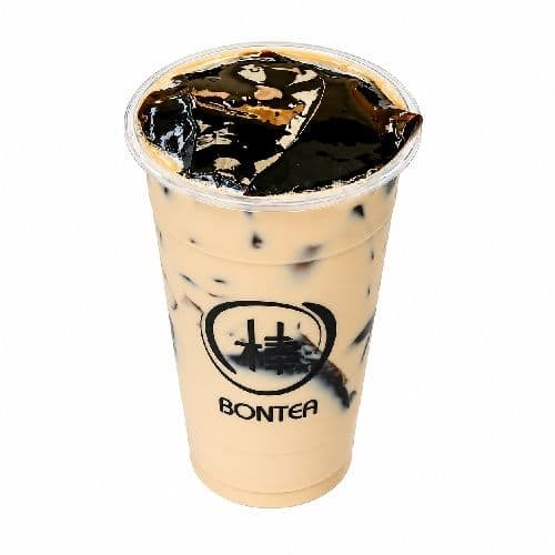 4. Earl Grey Milk Tea w/Herb Jelly / 仙草伯爵奶茶