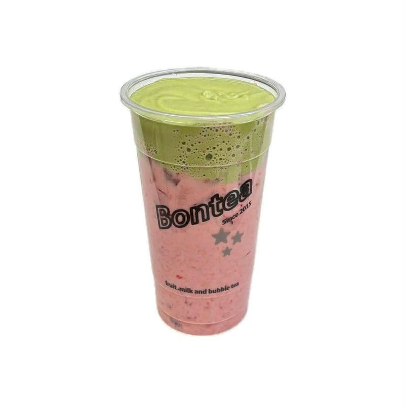 Matcha Creama Strawberry Latte  / 抹茶草莓拿鐵