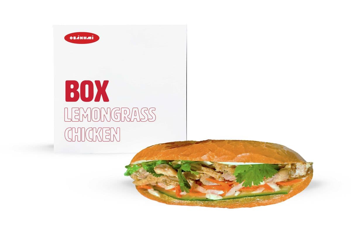 BOX - Lemongrass Chicken (8 Banh mi)