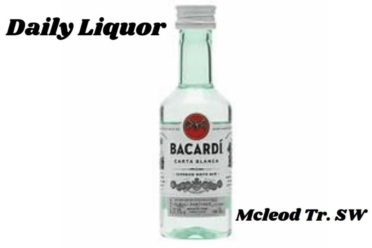 BACARDI WHITE 50 ML (1 x 50 ML)