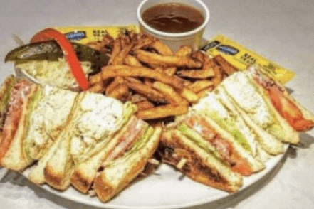 Deux club sandwichs