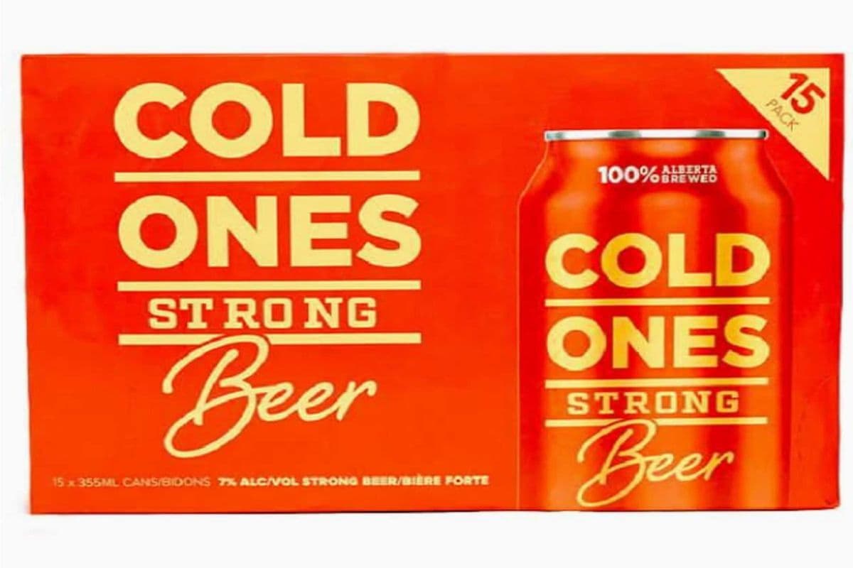 COLD ONES STRONG BEER (15 x 355ML)