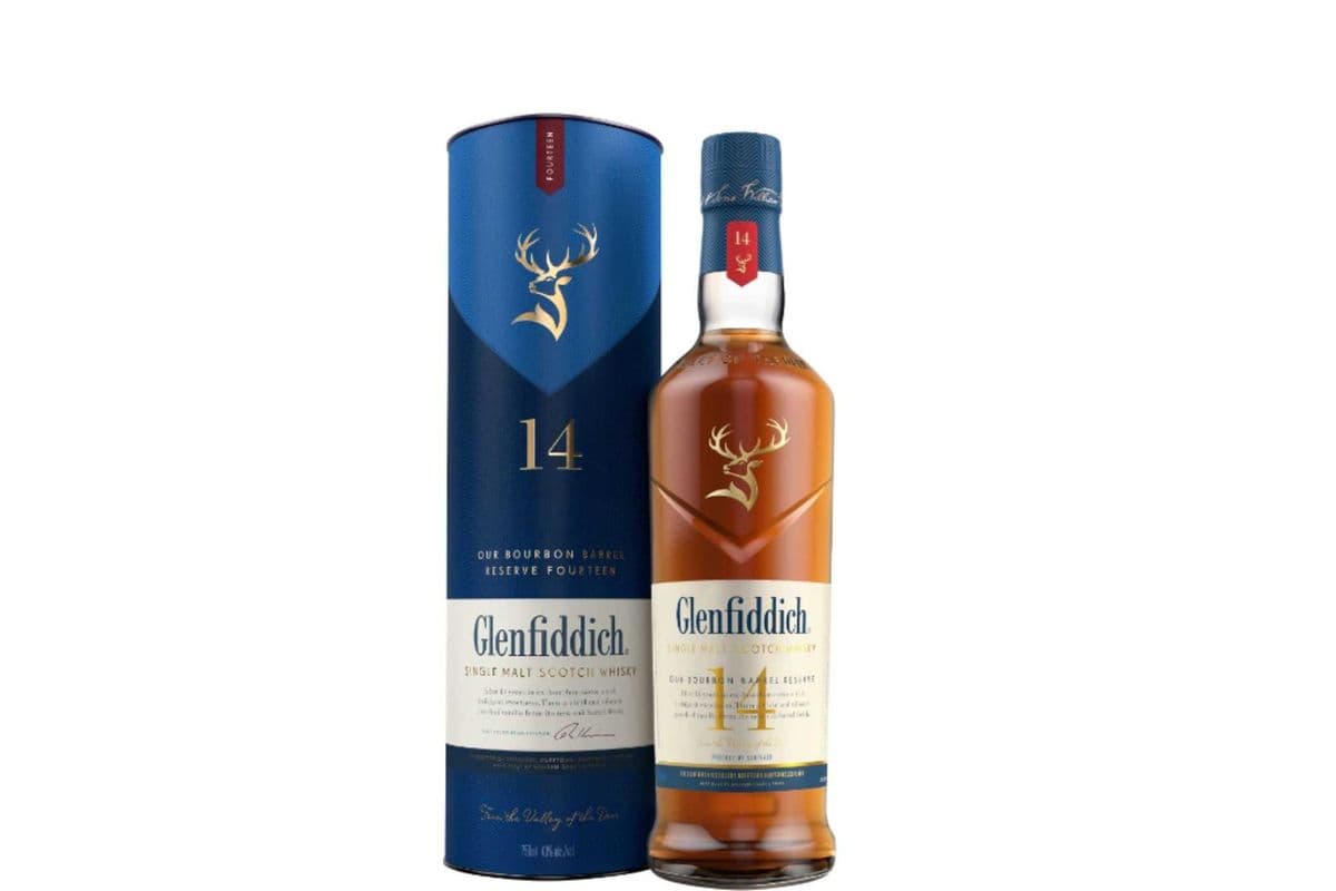 Glenfiddich 14 Yr Old Bourbon Barrel (1 x 750ML)