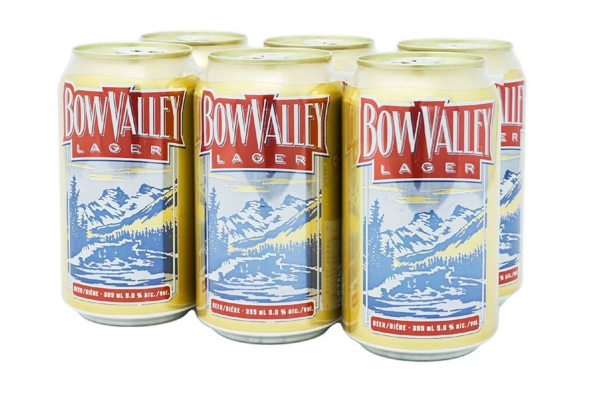 Bow Valley Lager (6 Pack Cans) (6 x 355 ml Cans)