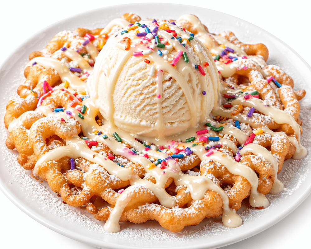 Birthday Funnel Cake