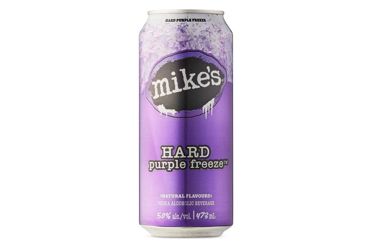 Mike's Hard Purple Freeze Vodka, Grape (473 ml) (1 x 473ml)