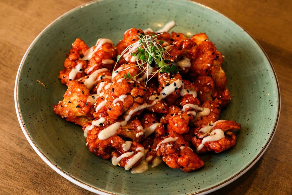 Gochujang Cauliflower Wings