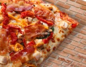 FETA CHICKEN BACON PIZZA