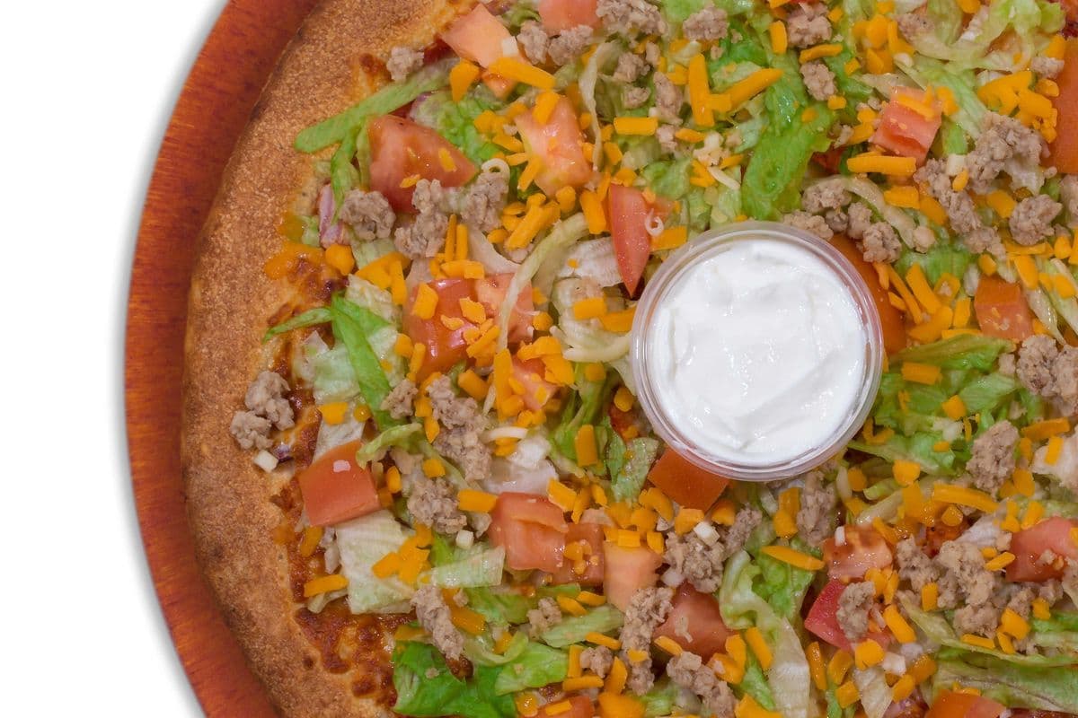 Super Taco Pizza