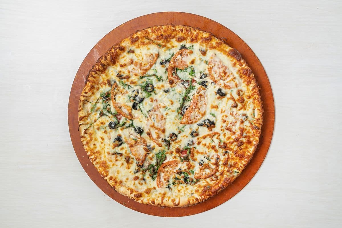 14" Large Greek Veggie Pizza