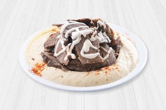 Bol humus avec boeuf / Hummus Bowl with Beef