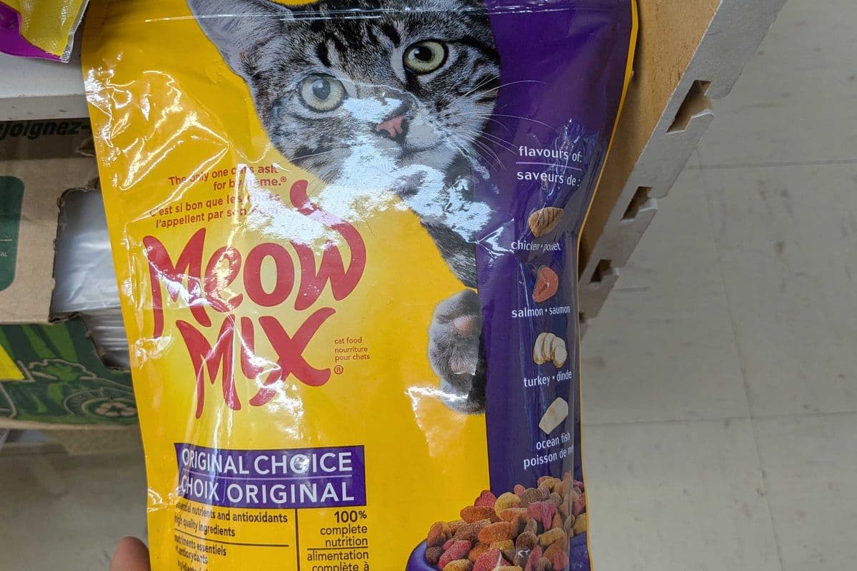 Meow mix original choice cat food (500g) (3470 Cal)