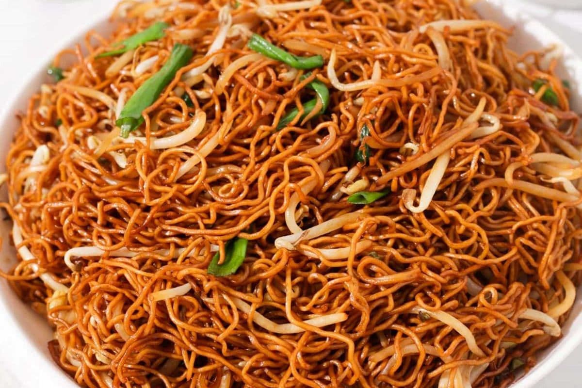 Vegetable Lo Mein (Soft Noodle)