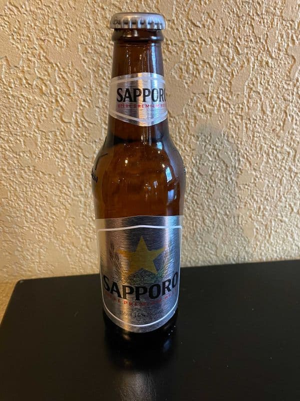 Sapporo (1 x 355 ml Bottle)