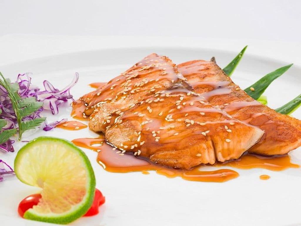 Grilled Salmon Steak (2 pcs)