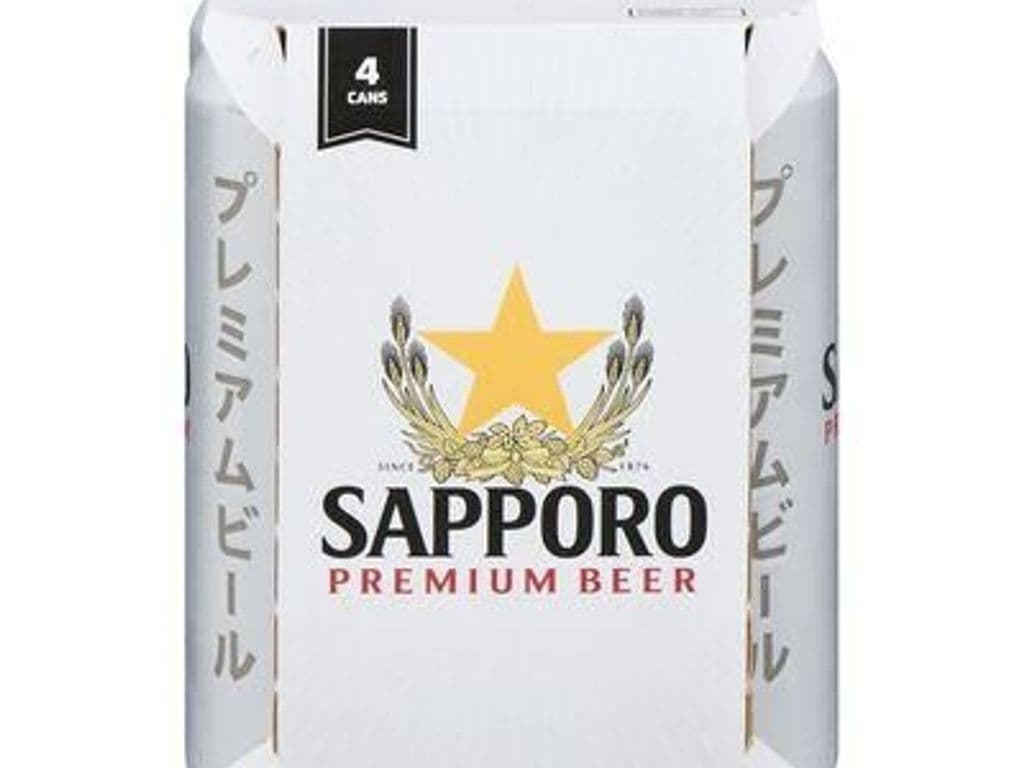 SAPPORO Beer, 4 x 500ml