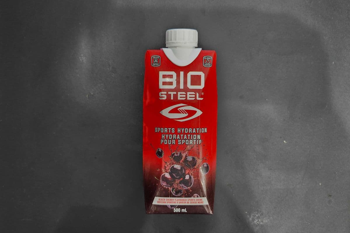 Bio Steel Hydratation Pour Sportif Cerise Noir / Sport Hydration Black Cherry flavoured500ml