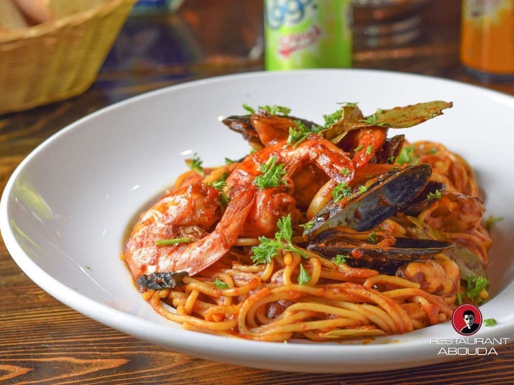 Spaghetti fruits de Mer