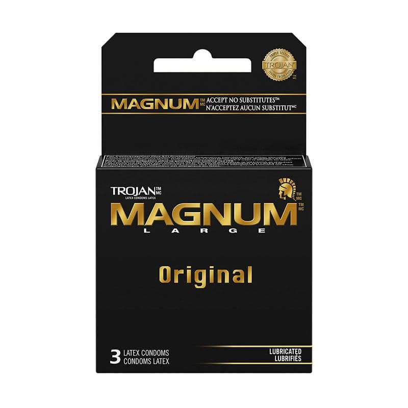 Trojan Magnum Condoms (3 Pack)