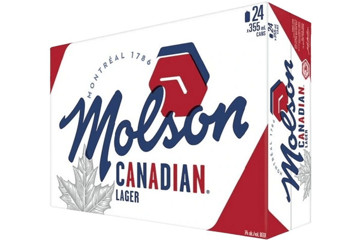 Molson Canadian 355ml 24pk Can