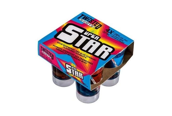 Twisted Shotz - Superstar (4 x 30 mL)