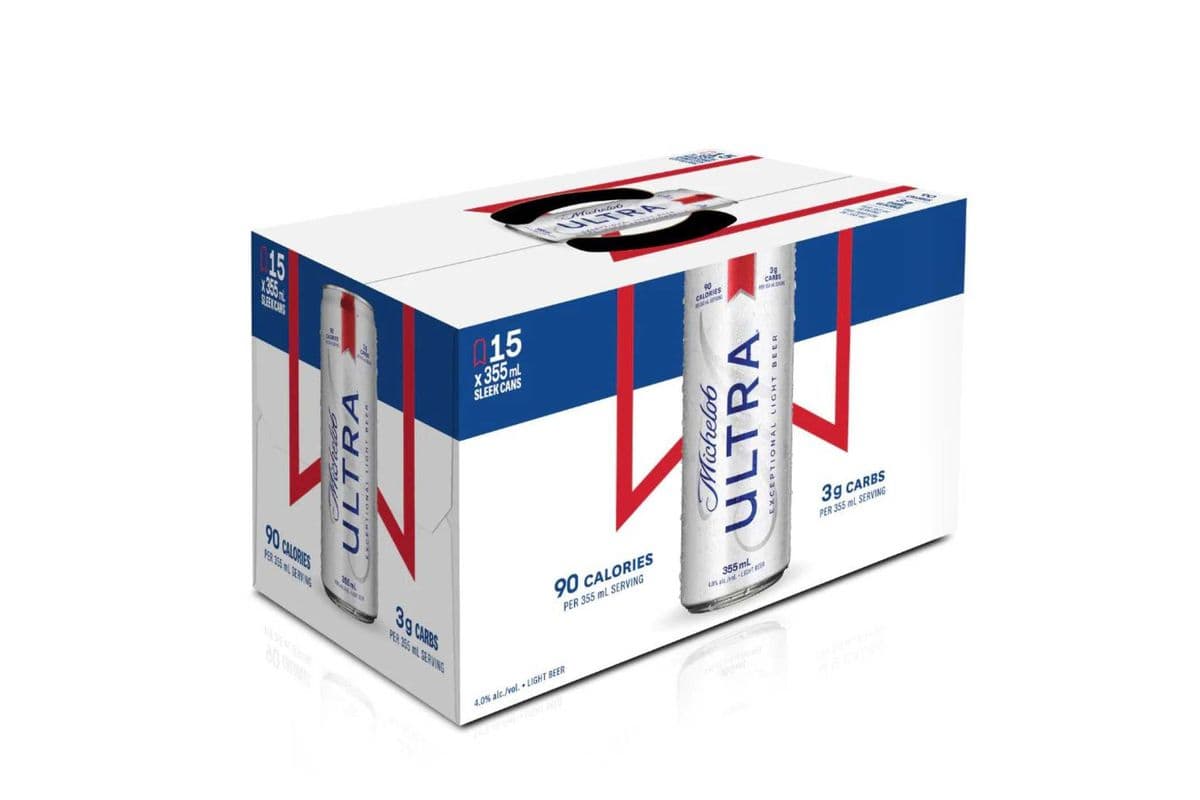 Michelob Ultra (15 Cans) (15 x 355ml)